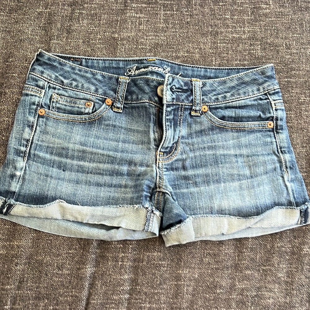 American eagle jean shorts size 2